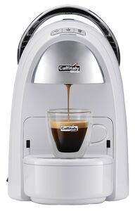 CAFFITALY CAPSULEMASCHINE AMBRA S18 WEISS