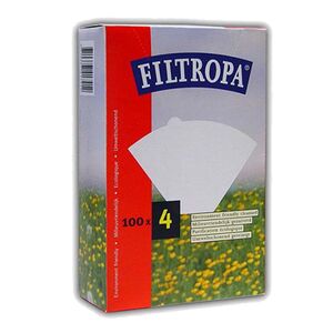 FILTROPA FILTERPAPIER N°4 WEISS (100) FUR CLEVERDRIPPER