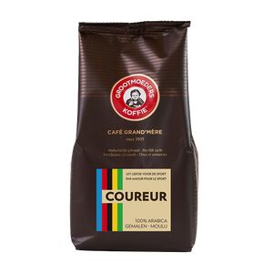 GROOTMOEDERS GROUND COFFEE COUREUR ESPRESSO 500GR